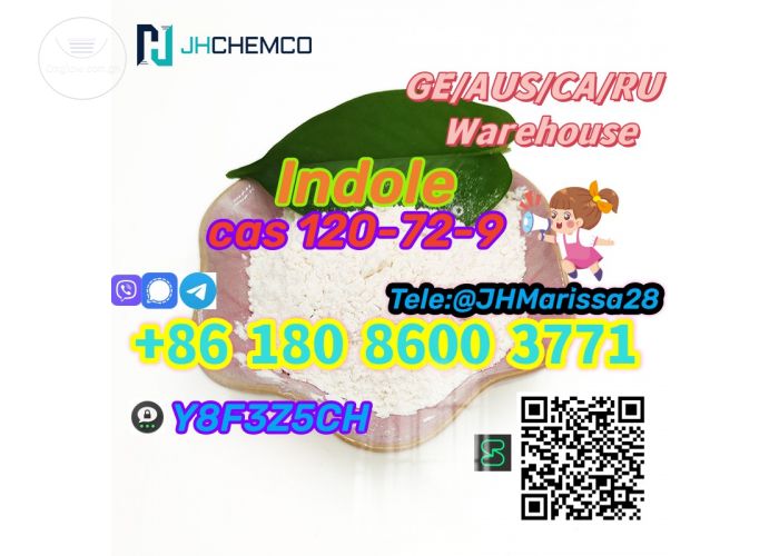 New Arrival CAS 120-72-9 Indole Threema: Y8F3Z5CH		