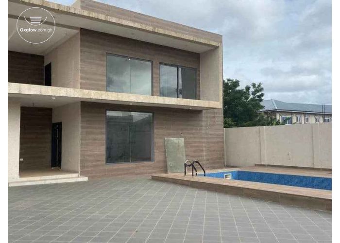 Newly Built 4 bedrooms house with swimming pool for sale at East Legon Hills 