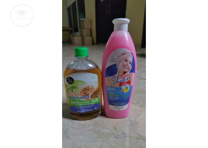Nikao Shower Gel and Disinfectant Liquid
