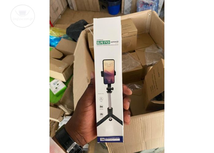 Portable tripod stand.