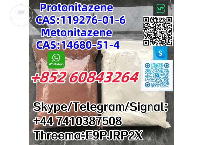 Protonitazene CAS:119276-01-6 Metonitazene CAS:14680-51-4    Skype/Telegram/Signal: +44 7410387508 Threema:E9PJRP2X