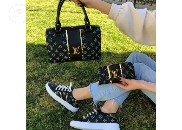 Quality Bag, Sneakers and Purse 
