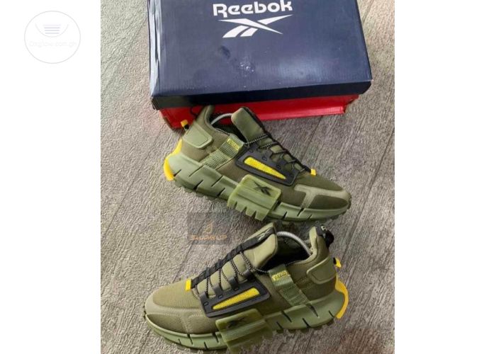 REEBOK ZIG KINETICA EDGE ARMY GREEN SNEAKER