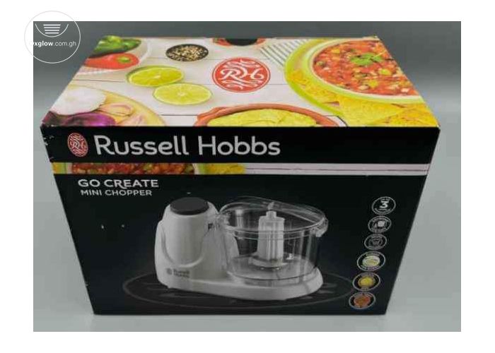 Russell Hobbs Go Create 500ml Mini Chopper - White 25980 - BNIB