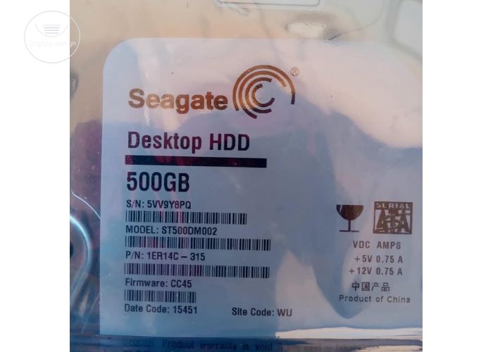 Seagate Barracuda Desktop 500GB HDD