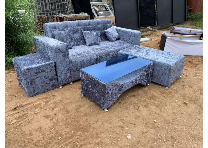 Set sofa with foreign materials For sale,in different forms Different colors available And affordabl