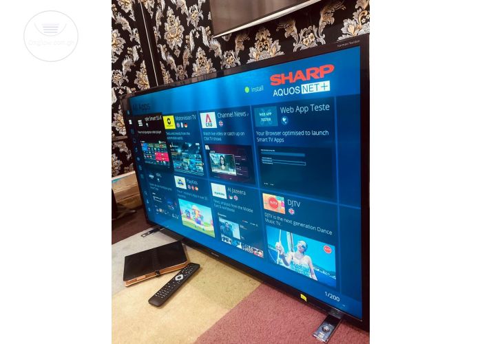 SHARP 50" Ultra HD Digital Smart TV 