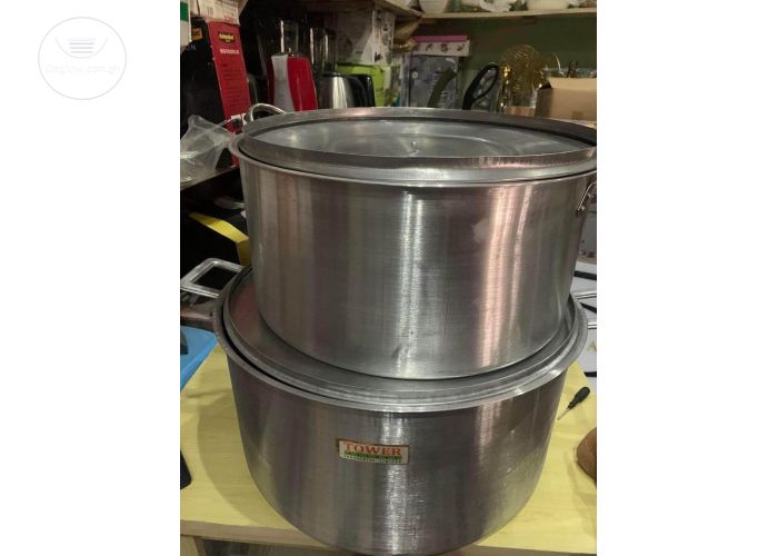 Silver cooking utensils big size