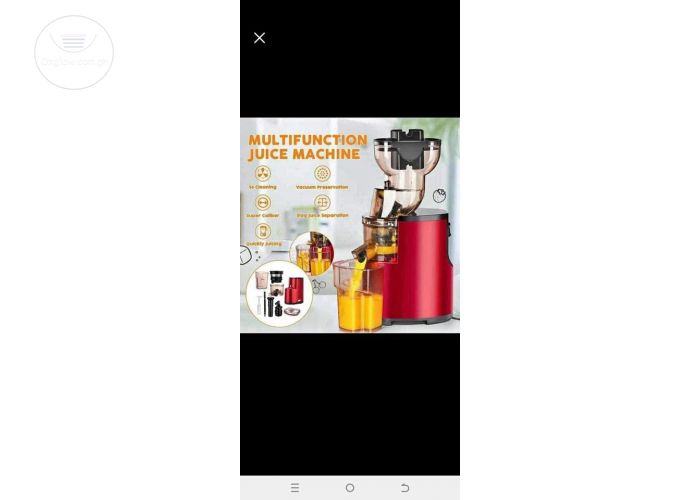 Slow juicer