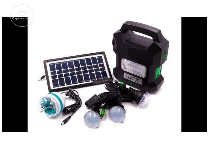 Solar lights. Rechargeable by solar and electricity Radio and Bluetooth speaker