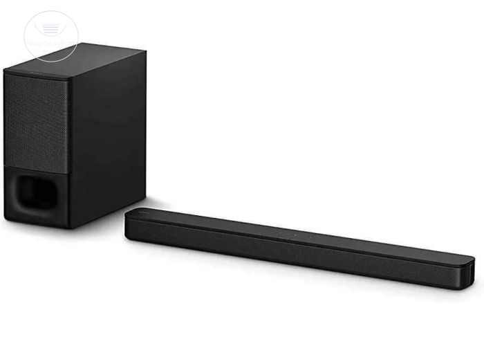 Sony and Samsung sound bar with subwoofer