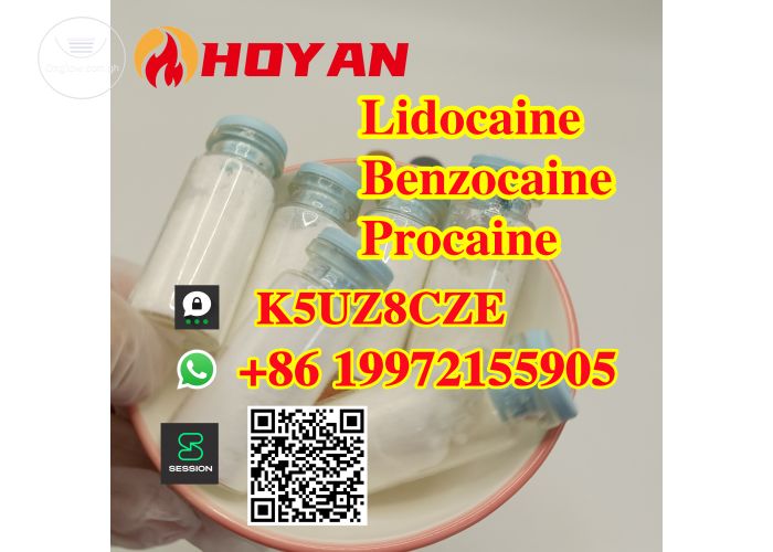 Supplier of lidocaine benzocaine procaine powder high quality