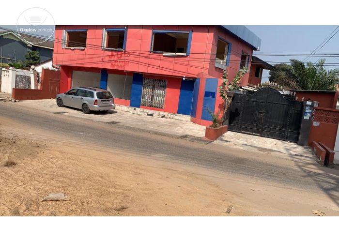TITLED 3 BEDROOM HOUSE PLUS 2 SHOPS AT NYANIBA ESTATES AREA OSU ACCRA