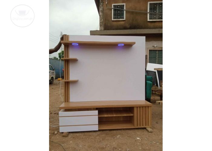 TV STAND WITH LED LIGHT
