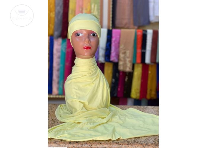 Veil with inner cap 