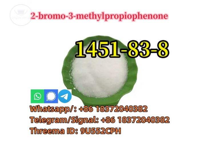 White Methyl Powder 2-bromo-3-methylpropiophenone CAS 1451-83-8 Chinese supplier