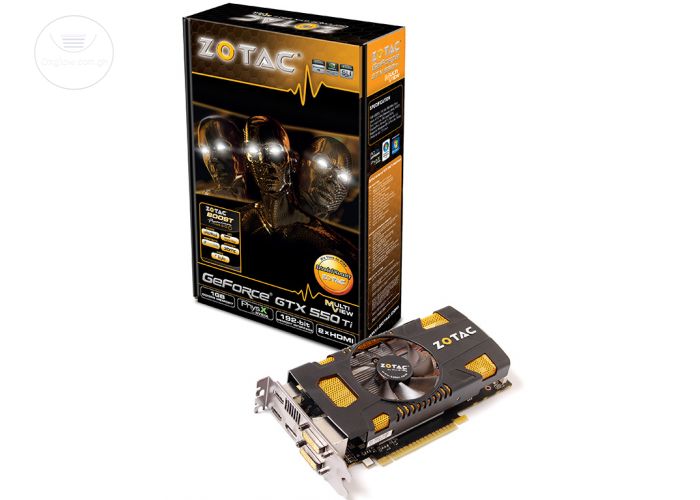 ZOTAC GTX 550 Ti DirectX 12 FL11_0 GPU