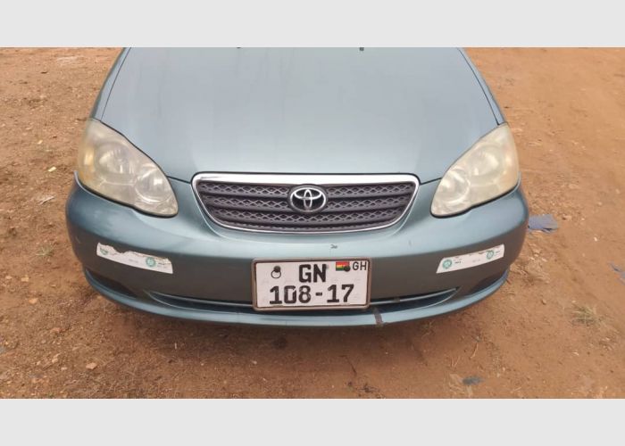 A very neat Toyota corolla LE