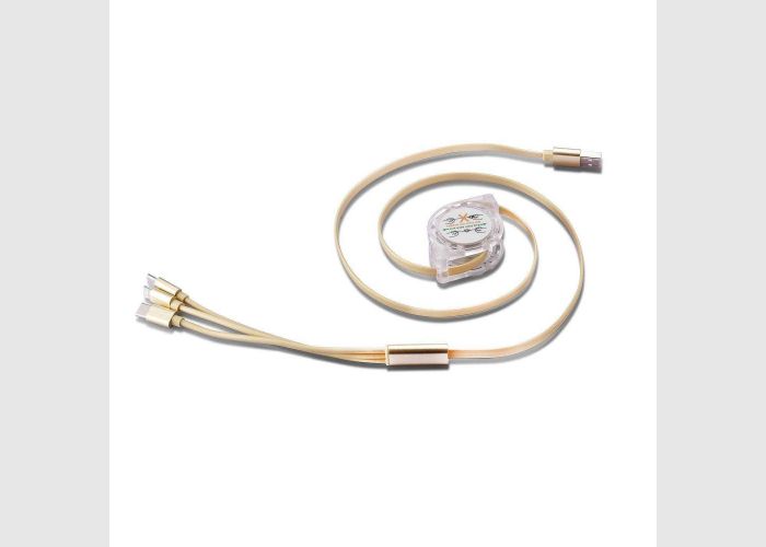 RETRACTABLE USB CABLE (3-in-1)
