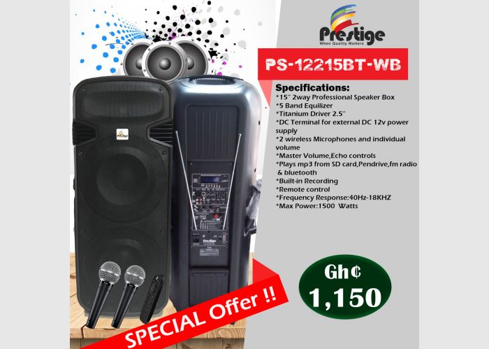 Prestige Rechargeable Speaker