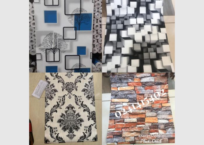 Waterproof 3D wallpapers