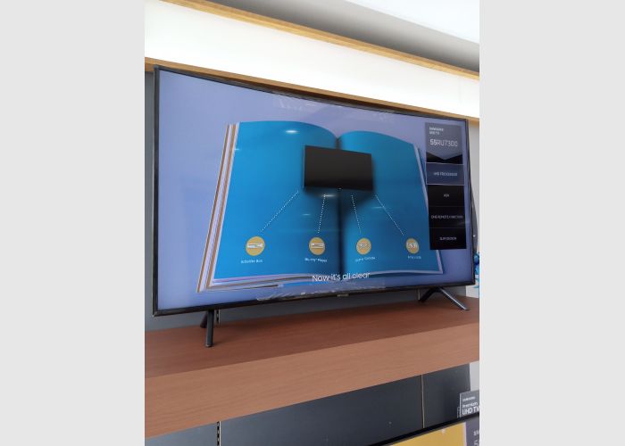 Samsung 55" curve smart UHD TV