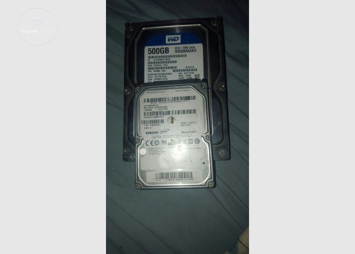 1tb laptop HDD and 500gb desktop HDD