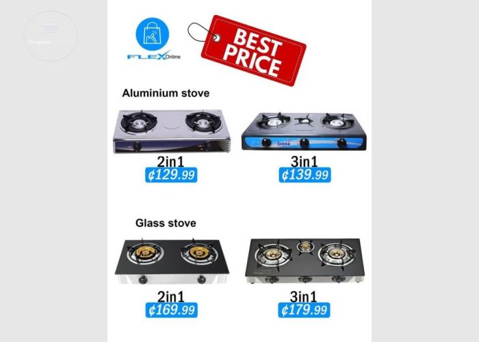 Aluminium & Glass Stove