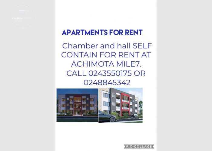 Chamber And Hall Self-Contained For Rent