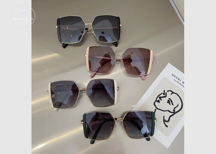 CLASSY WOMEN/ LADIES SUNGLASSES WITH LEATHER CASE 
