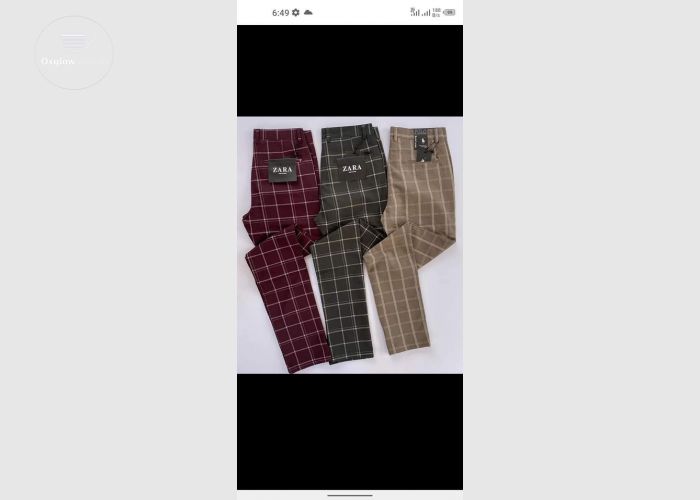 Material Trousers Available