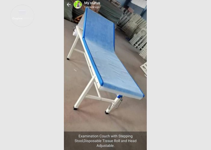 Medical examination bed
