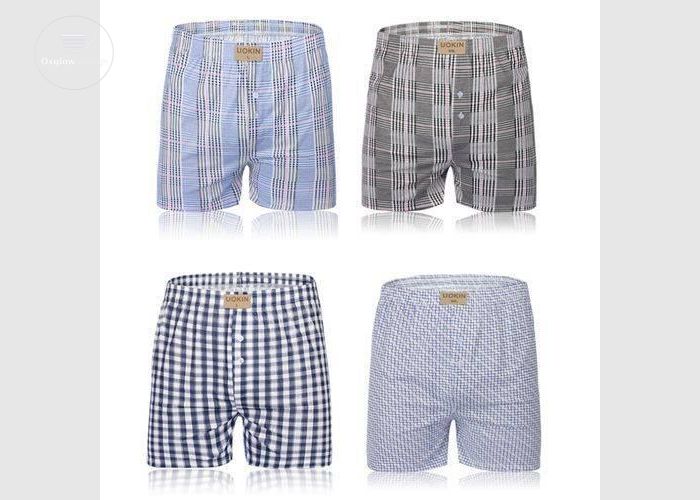 Men Cotton Boxer Det