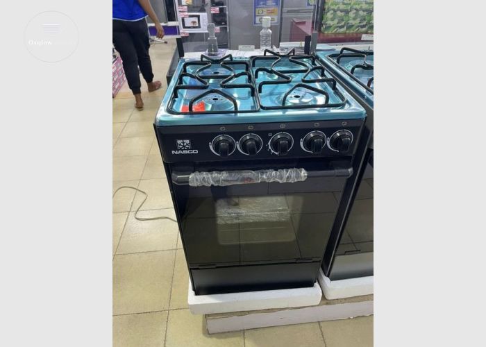 Nasco 4 Burner Oven Gas Cooker