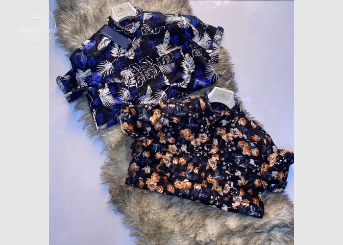ORIGINAL FLOWER SHORT SLEEVES SHIRTS