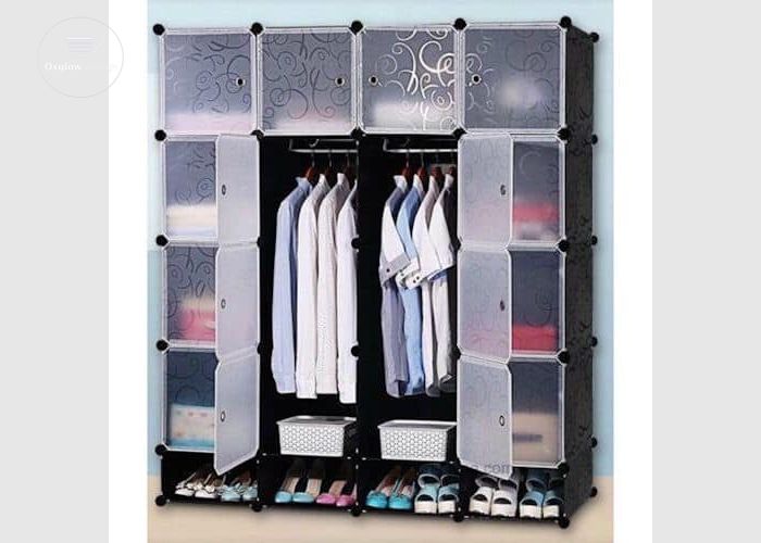 Plastic wardrobe