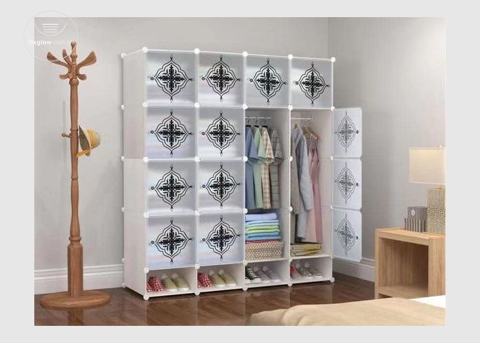 Plastic Wardrobe and plastic shoe racks