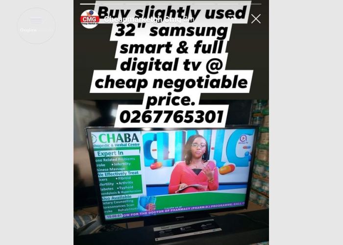 Samsung 32" Smart & Digital TV