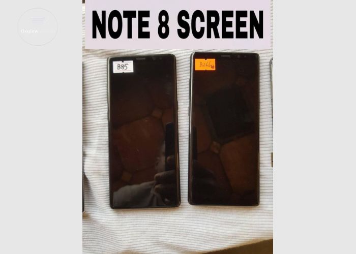 Samsung Note 8 Screens