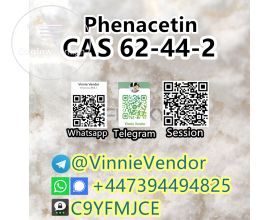 Tele@VinnieVendor 99.9% Purity Phenacetin CAS 62-44-2 with High Purity from China Factory