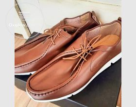 CLARKS +LACER - BROWN