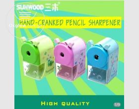 Hand Cranked Pencil Sharpeners.