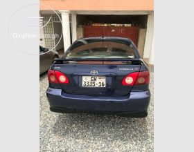 Toyota Corolla S 2008 Model