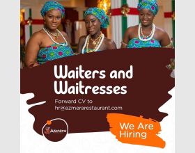 .Vacancy for Waiters and waitresses.