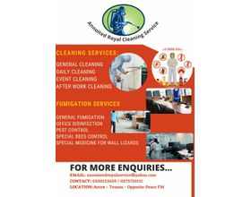 .anointed Royal cleaning and fumigation service.