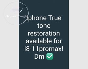 .Iphone Screen replacement and true tone restoration service .