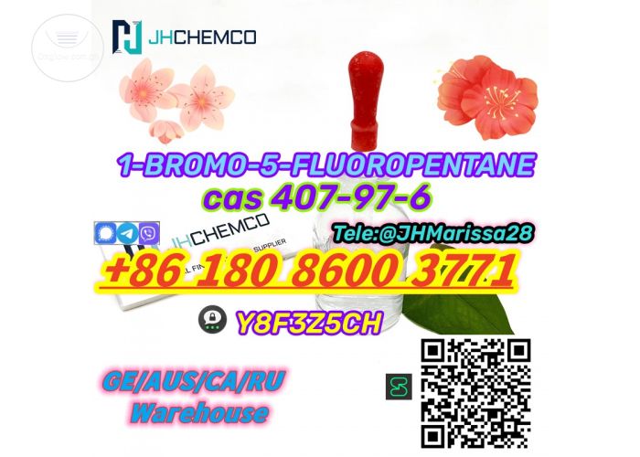 CAS 407-97-6 1-BROMO-5-FLUOROPENTANE Threema: Y8F3Z5CH		