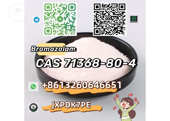 CAS 71368-80-4 Bromazolam safe&fast delivery high quality threema:JXPDK7PE