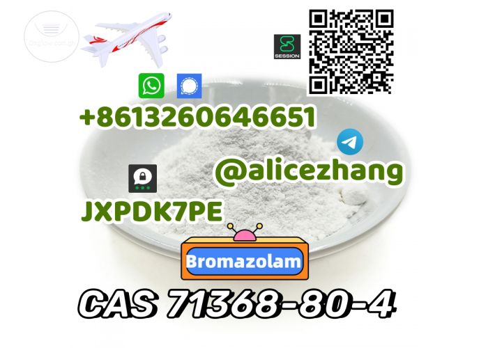 CAS 71368-80-4 Bromazolam safe&fast delivery high quality threema:JXPDK7PE