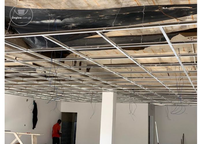 Plasterboard and Acoustic Ceiling Installation